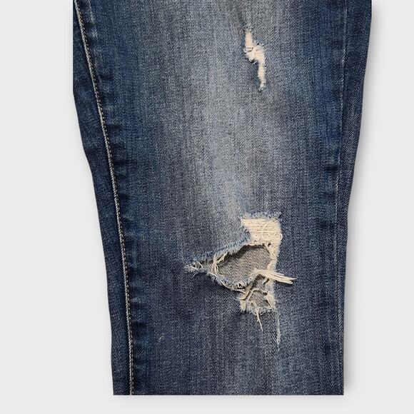 Current Elliott Jeans Women's Sz 30" Skinny Ankle Denim Distressed The Stiletto - Picture 4 of 10
